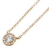 ティファニー サークレットダイヤ ペンダントネックレス K18PG ピンクゴールド レディース TIFFANY&Co. 【中古】